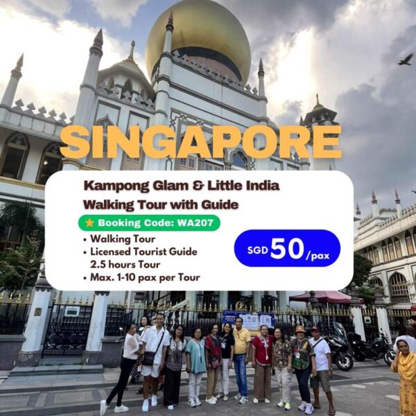 Kampong Glam & Little India Walking Tour (WA207)