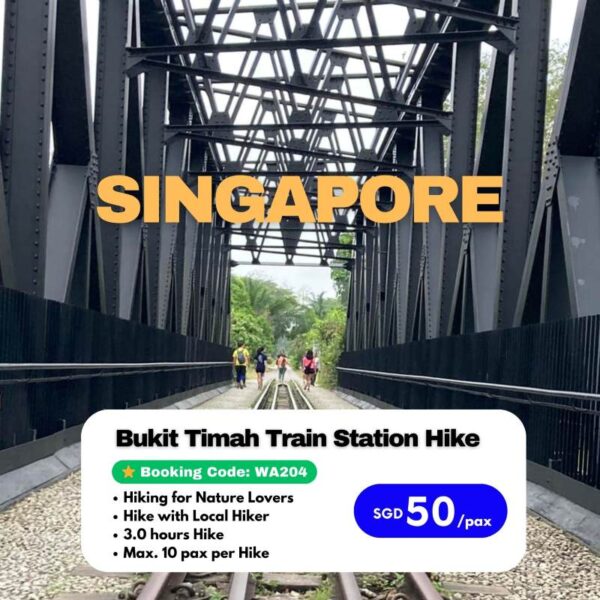 Bukit Timah Railway Station | Discover Singapore's Greenery and Historic Landmark with Hiking (WA204)