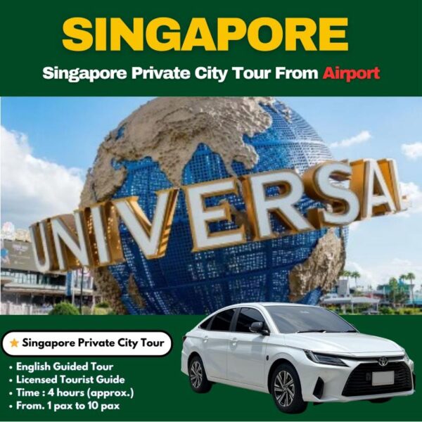 Singapore Airport-City Highlights Private Tour