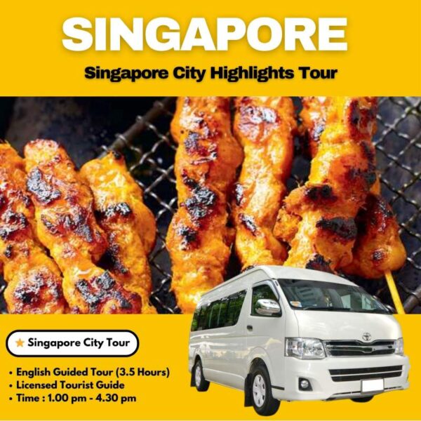 Half Day City Guided Tour to Iconic Places in Singapore (Shared Group Tour)