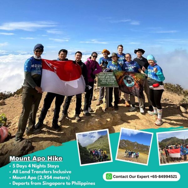 Philippines | Hike to Mount Apo 5D4N from Singapore
