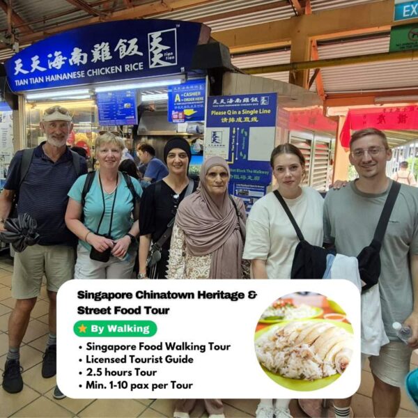 Singapore | Chinatown Heritage Walk & Street Food Tasting (Small Group)